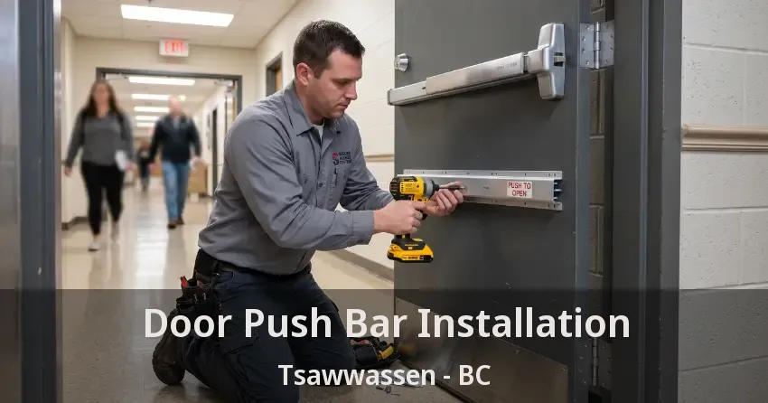 Door Push Bar Installation Tsawwassen - BC Door Push Bar Installation Tsawwassen - BC